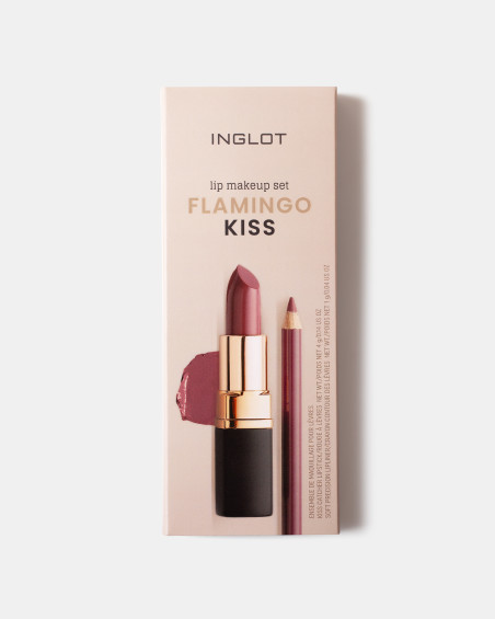 Lip Makeup Set Flamingo Kiss