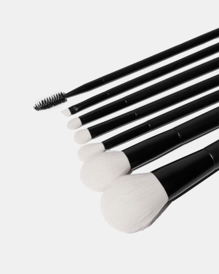 Pinsel-Set in Tube (Schwarz)