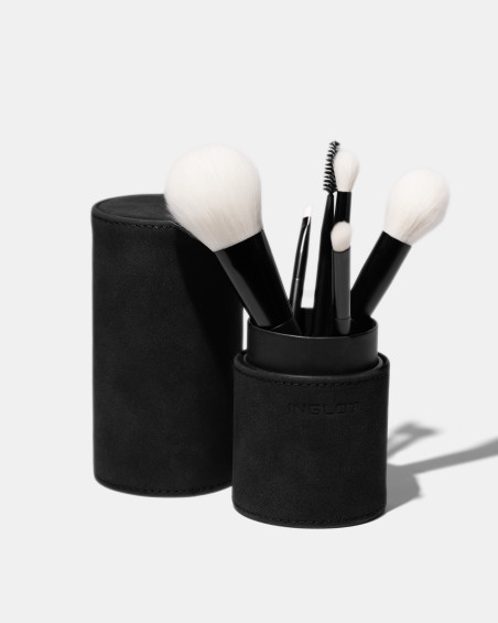 Pinsel-Set in Tube (Schwarz)