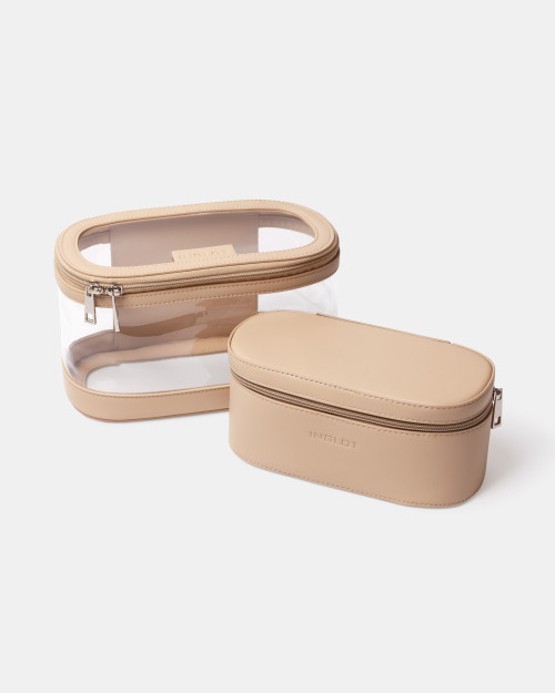 Ensemble de Trousses de Maquillage Beige