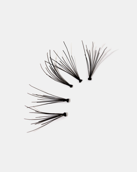 Touffes de faux cils