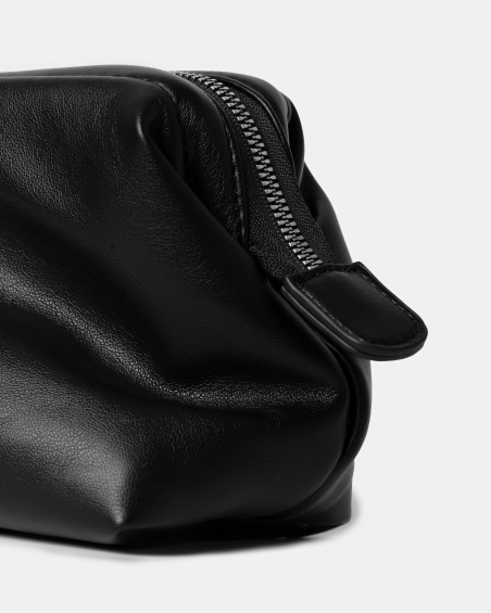 Trousse de Maquillage Minimaliste Noire