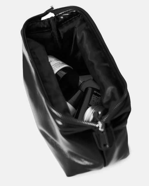 Trousse de Maquillage Minimaliste Noire