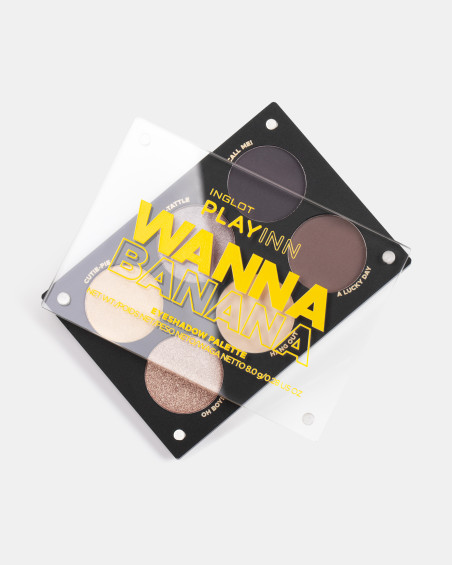 INGLOT PLAYINN Palette de fards à paupières Wanna Banana