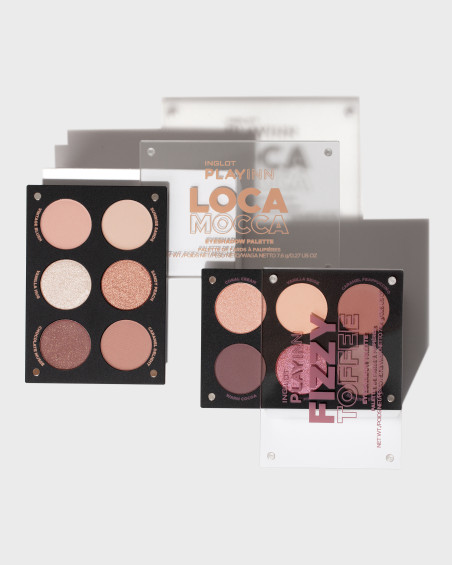 INGLOT PLAYINN Fizzy Toffee Eyeshadow Palette
