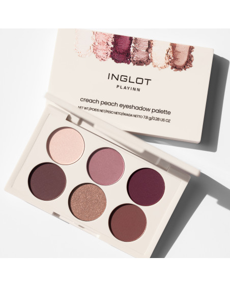 INGLOT PLAYINN Palette de fards à paupières Creach Peach