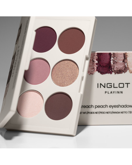 INGLOT PLAYINN Palette de fards à paupières Creach Peach