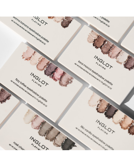 INGLOT PLAYINN Lidschattenpalette Rosé Choco