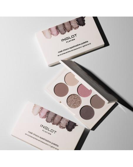 INGLOT PLAYINN Lidschattenpalette Rosé Choco