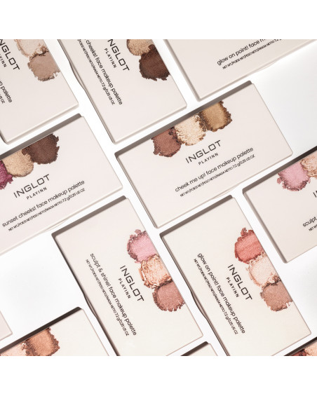 INGLOT PLAYINN Palette de maquillage visage CHEEK ME UP!