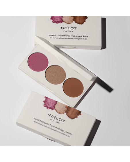 INGLOT PLAYINN SUNSET CHEEKS! Gesichtspalette