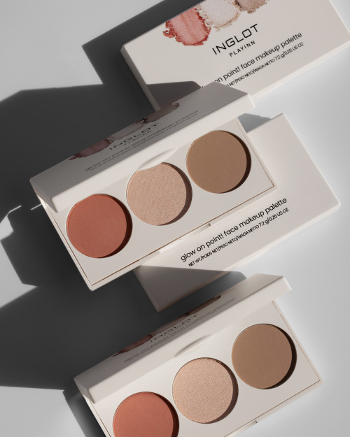 INGLOT PLAYINN GLOW ON POINT! Gesichtspalette
