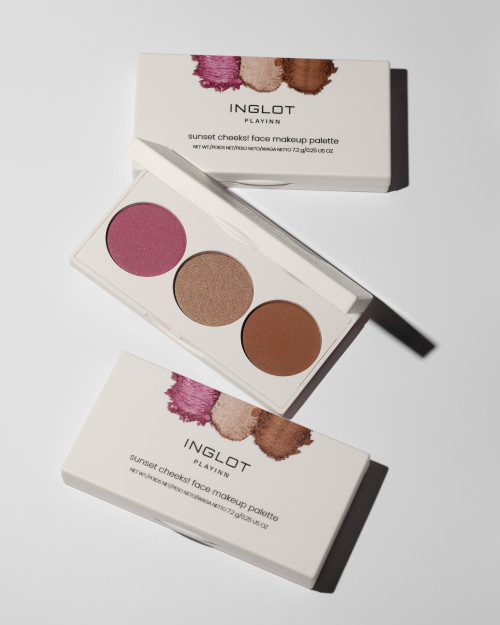 INGLOT PLAYINN Palette de maquillage visage SUNSET CHEEKS!
