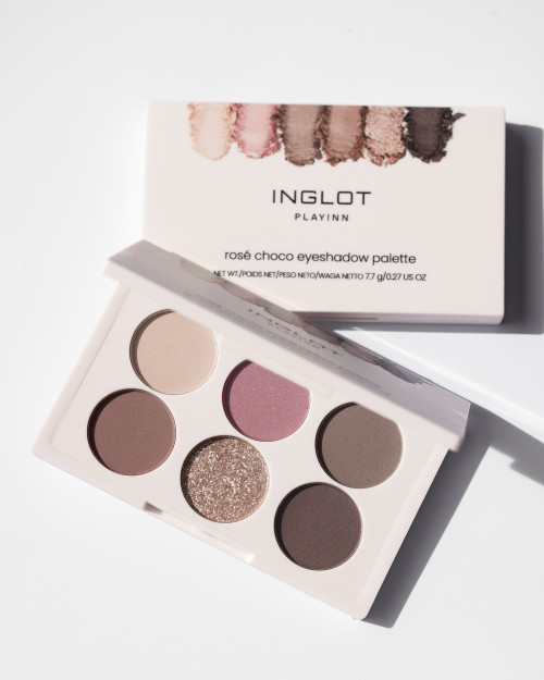 INGLOT PLAYINN Lidschattenpalette Rosé Choco
