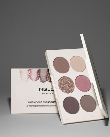 INGLOT PLAYINN Lidschattenpalette Rosé Choco