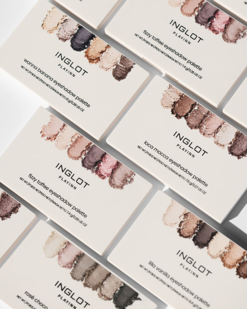 INGLOT PLAYINN Lidschattenpalette Rosé Choco