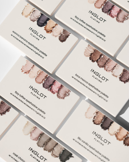 INGLOT PLAYINN Lidschattenpalette Rosé Choco
