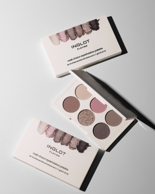 INGLOT PLAYINN Lidschattenpalette Rosé Choco