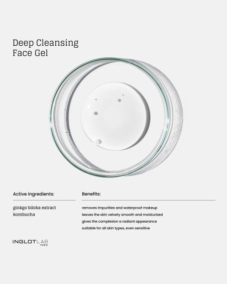 INGLOT LAB Deep Cleansing Face Gel