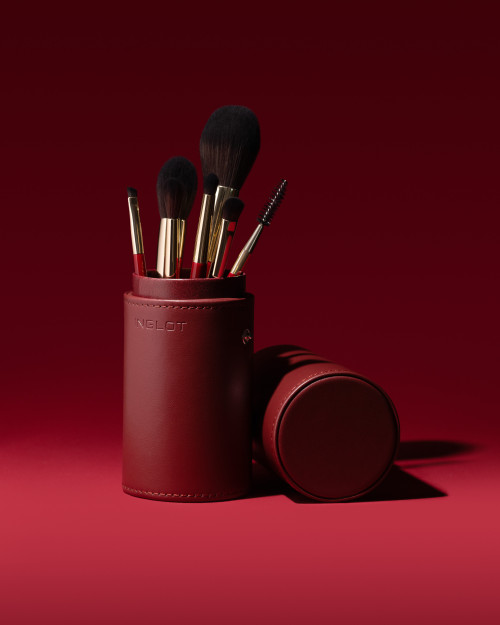 Brush Tube Makeup Set (Burgundy) Brush Tube Makeup Set (Burgundy)