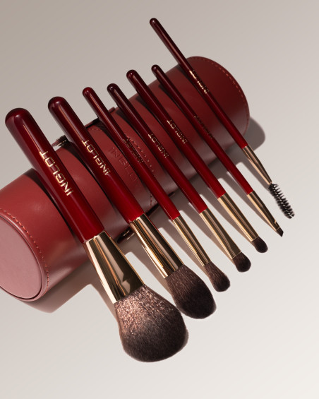Pinsel Tube Makeup Set (Burgundy)
