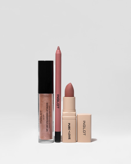 INGLOT X INA All About Love Lippen-Make-up-Set