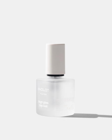 INGLOT PLAYINN Vernis à ongles Top Coat High Gloss